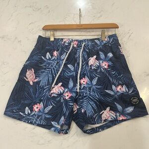 Men’s Ron Jon surf shorts swim trunks floral -small